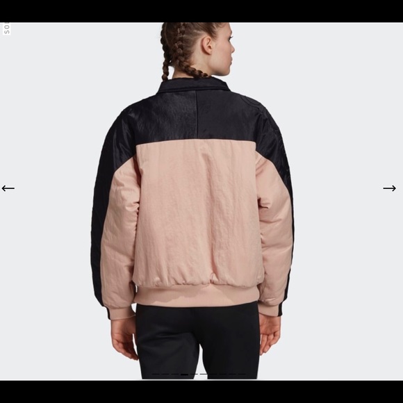 NWT Adidas Bomber Jacket - Picture 3 of 6
